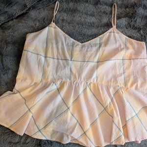 Baby doll strappy top